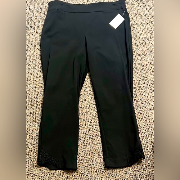 croft & barrow Pants - Croft & Barrow Capri black Pants 14 regular  NWT